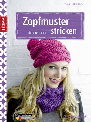 cover image of Zopfmuster stricken für Einsteiger